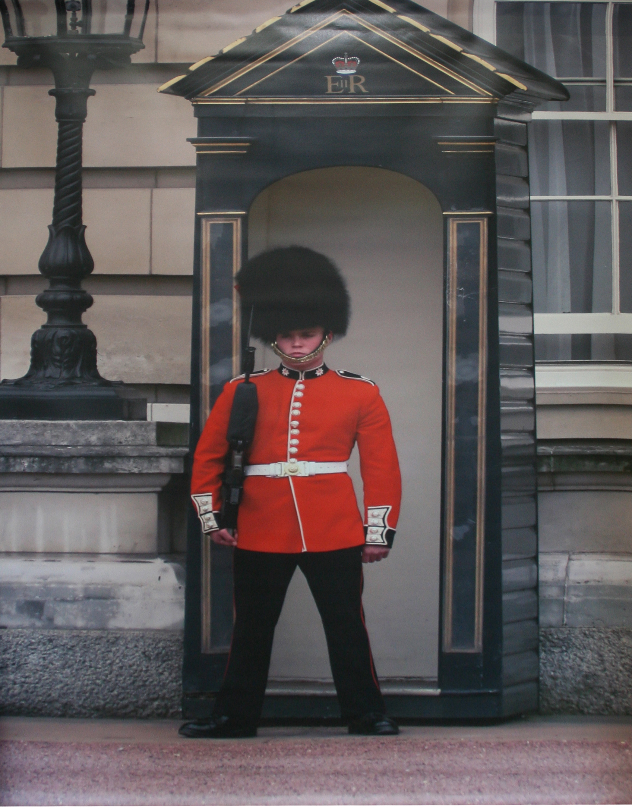 Banner "Bobbie" Palastwache, 1,5 x 2,5m England-Deko